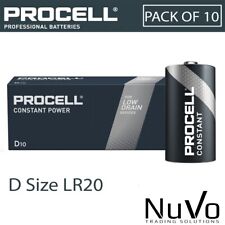 10X Duracell Procell D Size D