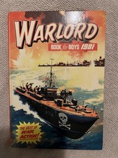 Warlord Book For Boys 1981