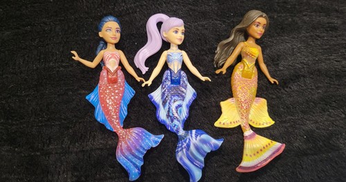 Disney little mermaid dolls - 3,