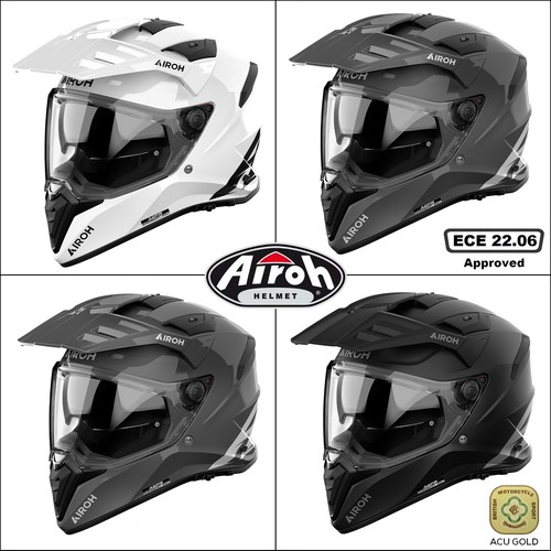 Airoh bandit plain dual sport - plain,