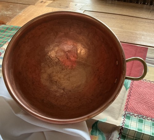 Copper mixing bowl this - mixing, bowl.