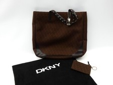 DKNY Logo Monogram Tote Bag