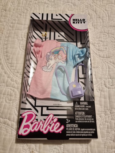 Hello kitty barbie outfit set - kitty,