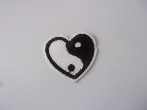 Small black white yin - white, yang