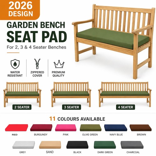 Garden bench seat pad - pad, |