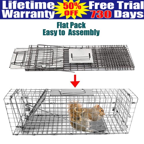 Humane live animal trap - 24",