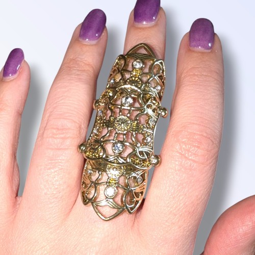 Gothic filigree armour - gothic, ring