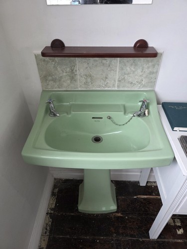 Twyford vintage retro green - vintage,