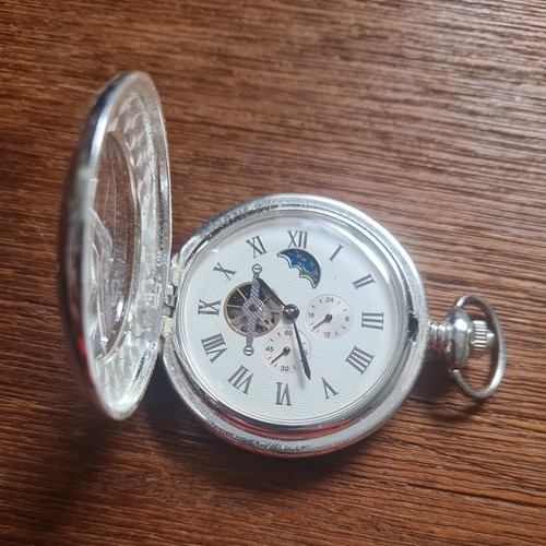 Metal gents half hunter - metal,