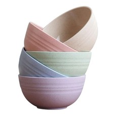 5 PCS 12cm Cereal Bowls Wheat