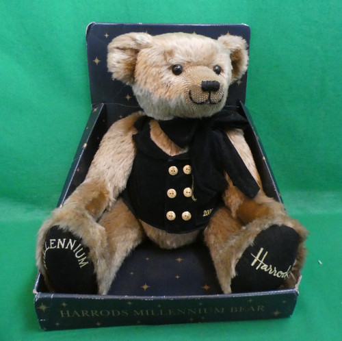 Harrods millennium teddy bear - millennium,