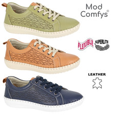 Womens Mod Comfys Leather