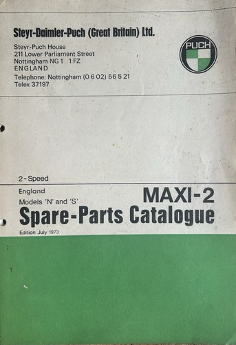 Puch maxi moped models s - maxi-2, /