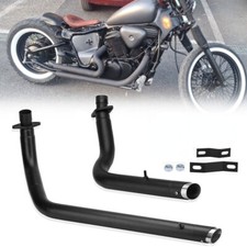 Shortshots Staggered Exhaust Pipes System For Honda Steed Shadow VT600 VLX600