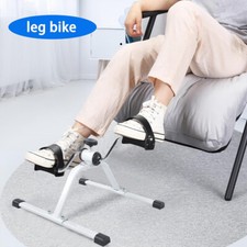 Portable Mini Pedal Exercise Bike Leg Foot Resistance Cycle Pedal Exerciser