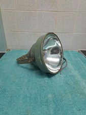 Vintage Metal Industrial  Search Spot light - With Bracket 