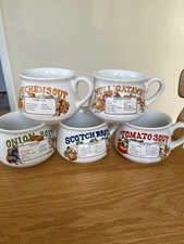 Retro Vintage Soup Bowls
