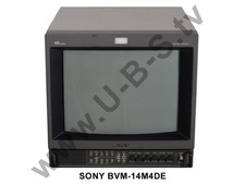 Sony BVM-14M4DE CRT Broadcast Monitor tested by specialist dealer