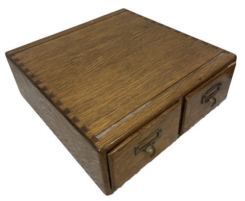 Antique solid oak drawer - oak, 2