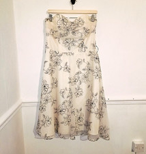 F&F Womens Dress White Black