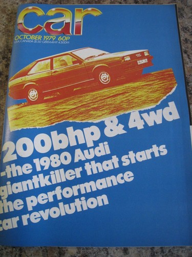 Car magazine oct 1979 - 1979, go