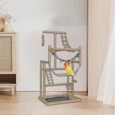 Pet Parrot Playstand Bird Play Stand Cage Accessories Gym Toy Parrot Perch Stand