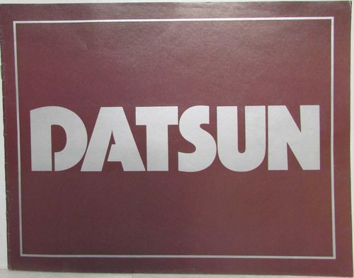 1977 datsun full line sales - datsun,