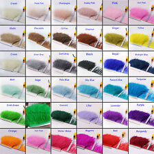 Ostrich Feather Fringe Trim 36 Colours Fur Ostrich Feathers for Millinery Craft