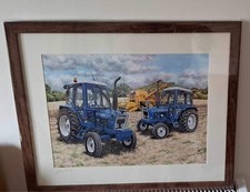 3 Picture Prints Deal A4 Size Ford Evolution Force Q Cabs Roadless  Tractors