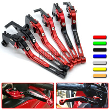 CNC Folding Extendable Adjustable Brake Clutch Levers For YAMAHA FJR1300 2003 03