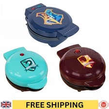 Mini Waffle Maker Harry Potter Themed Easy Clean Compact Non Stick Press Machine