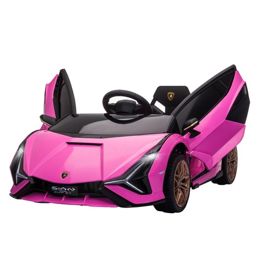 Homcom lamborghini sian - sian, 12v