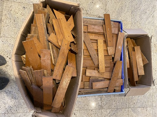 Reclaimed oak parquet - reclaimed,