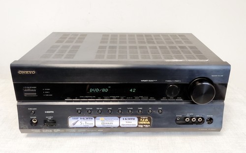 Onkyo sr607 receiver 7 - av, 7.1