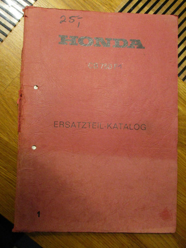 Honda 750 spare parts - 750, f1