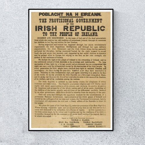 1916 proclamation poster - proclamation,