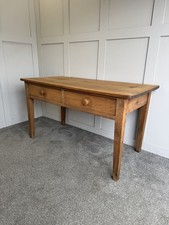 Antique Solid Pine Dairy Table
