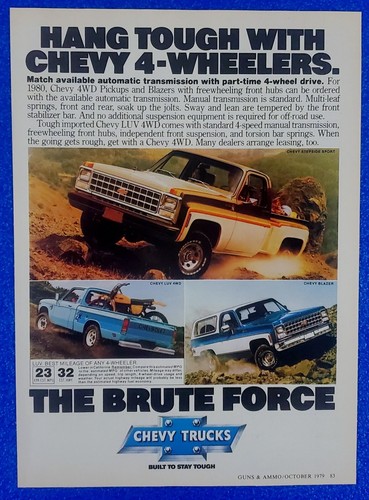 1979 chevy 4wd pickups - chevy,