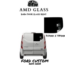 Ford Transit CUSTOM 13-23 Driver Side Barn Door Window