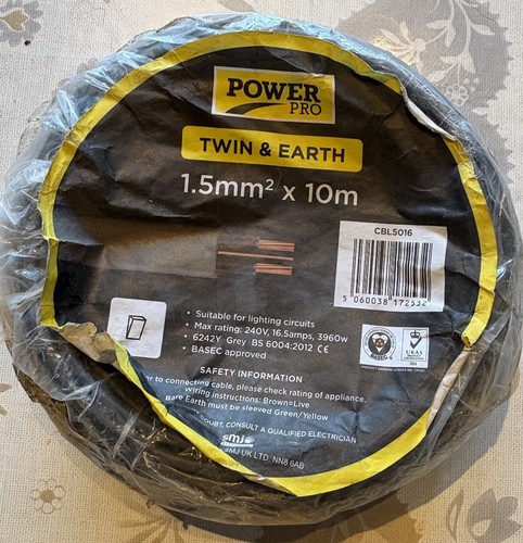 Twin earth 5mm cable - cable, x