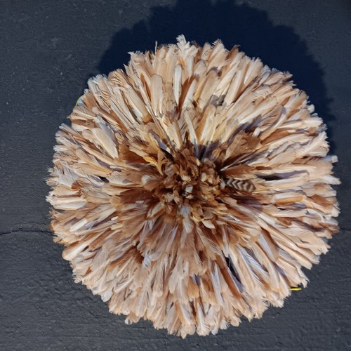 Brown traditional feather - traditional,