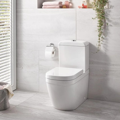 Rimless coupled toilet grohe - coupled,