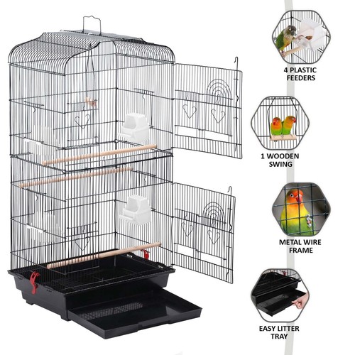 Large metal bird cage for - metal,