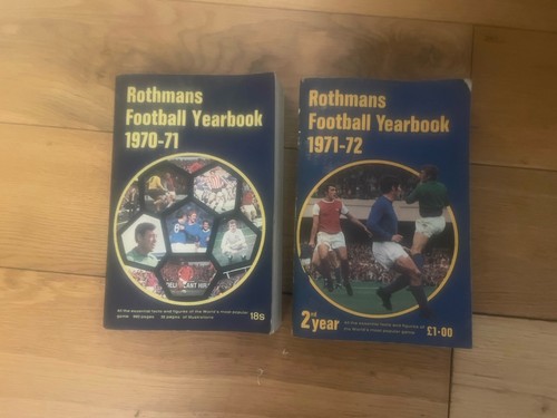 Rothmans football yearbook - rothmans,