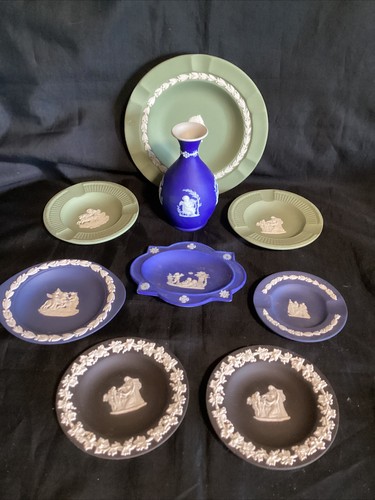 Wedgwood jasperware job lot 9 - wedgwood, (9
