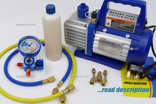 Refrigeration vacuum refill - refrigeration, &
