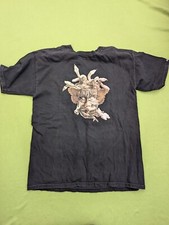 Crooks and & Castles Medusa Black T Shirt Men’s Cotton Medium