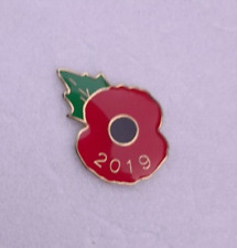 1x POPPIE 2019 PIN BADGE
