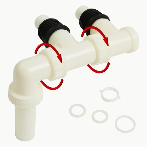 Double caravan waste water - double,
