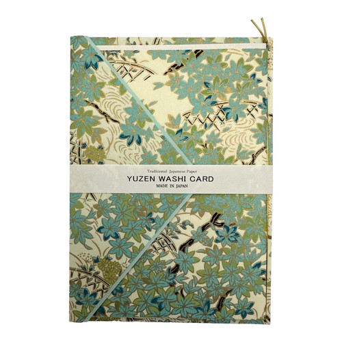 Yuzen washi card - washi, letter